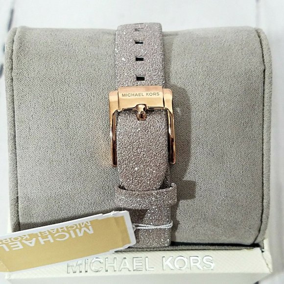 Michael Kors Women's Rose Gold Crystal 38mm Watch